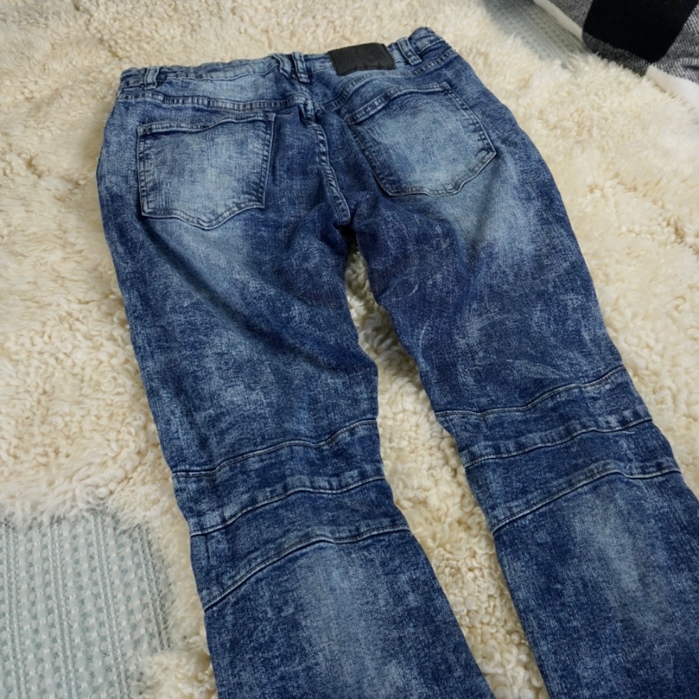 Rue 21 Premium Denim Jeans Side Stripe Skinny Tag Size 32 X 32 See Photos - Picture 7 of 13